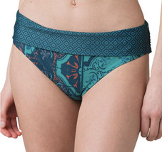 prAna Marta Size Small (S) Mid Rise Hipster Bikini Bottom Lagos Lisbon W... - $34.64