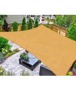 Sun Shade Sail Rectangle 12x16ft UV Block Canopy for Patio Backyard Lawn... - £31.81 GBP