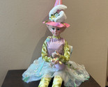 Cynthia Rowley Easter Girl Elf /Doll Holding Easter Egg  28”NWT Bunny Ears - £51.39 GBP