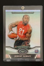 2011 Topps Football Card Platinum #16 Jeremy Kerley RC Rookie Card Refractor - £8.53 GBP