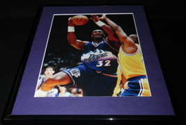 Karl Malone Framed 11x14 Photo Display Jazz vs Lakers - £27.17 GBP