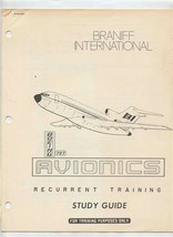 BI Braniff International Boeing 727 Manuals Guides Notes &amp; Tests  - $297.00