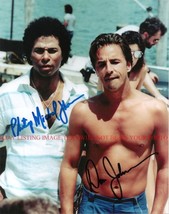 Miami Vice Cast Autographed 8x10 Rp Photo By Both Crockett Tubbs - £11.72 GBP