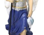 Archangel Saint Raphael Holding Staff And Fish Statue With Name Base 8"H... - $29.99