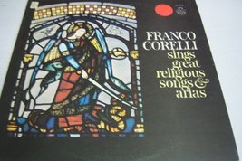 Franco Corelli Sings Great Religious Song &amp; Arias [Vinyl] - $45.03