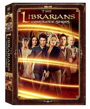 The LIBRARIANS the Complete Series on DVD 1-4 - Seasons 1 2 3 4 (12 Disc Set) - £18.08 GBP