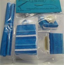 Hanukkah Gift Wrap Shopping Bag Bxs Paper Chanukah By Barb Dollhouse Miniature - £8.46 GBP