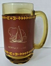 Vintage Kentucky Lake Glass mug with Wrap MS - £16.07 GBP