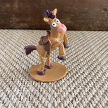 Disney Pixar Toy Story Bullseye Horse PVC Figure Figurine Cake Topper 3&quot; - £3.83 GBP