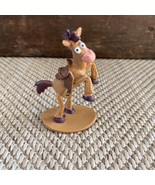 Disney Pixar Toy Story Bullseye Horse PVC Figure Figurine Cake Topper 3&quot; - £3.81 GBP