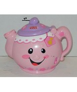 Fisher Price Laugh and Learn Talking Pink Teapot Sounds Works Cute Music... - $285.54 MXN