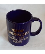 Neudorf Saskatchewan Centennial Days Coffee Mug Cup - £1.58 GBP