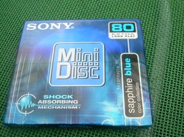 Sony Saphire Blue MDW80EL  Minidisc MD - £4.64 GBP
