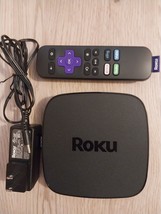 Roku Premier+ Plus 4630X With Power Adapter And Remote Control Tested - $14.50