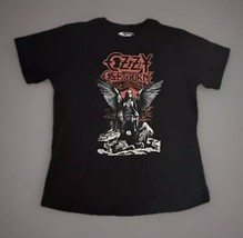 Global Ozzy Osbourne Bark At The Moon Tour Black Graphic T-Shirt~Size L  NEW - £23.88 GBP