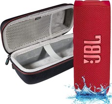 JBL-Flip 6 - Waterproof Portable Bluetooth Speaker, Powerful Sound and deep, Red - £103.90 GBP