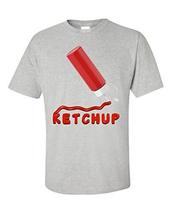 Ketchup Condiment Easy Halloween Costume Part of a Set - Unisex T-Shirt Navy - £32.04 GBP