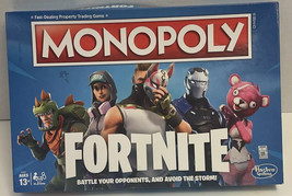 MONOPOLY Hasbro Fortnite Edition Board Game Original, 100% complete &amp; in... - £7.77 GBP