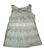 Janie and Jack Spring Splendor Tunic Girls Sz 4T Blue/White - $20.19 CAD