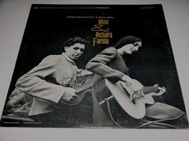 Mimi &amp; Richard Farina Celebrations For A Grey Day Record Album Vanguard ... - £78.82 GBP
