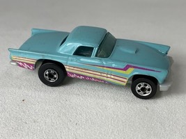 Vintage 1977 Hot Wheels 57 T-Bird Ford Thunderbird Robin Egg Blue Die Ca... - $145.23 MXN