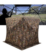 CROSS MARS Portable 2-3 Person 270 Degree See Through Hunting Blind Grou... - $449.97