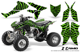 HONDA TRX450R TRX 450 R 2004-2016 GRAPHICS KIT CREATORX DECALS ZCAMO GREEN - $178.15