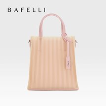 Bafelli 2023 New Women&#39;s Handbags Trending Style Fashion Transpatent Tpu Jelly D - £128.97 GBP