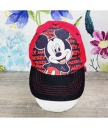 Disney Mickey Mouse Boys Youth Strap Back Hat Kids Baseball Cap Adjustab... - $10.00