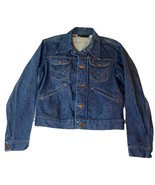 Vintage 1970s Wrangler 124mj Dark Wash Denim Jacket Size 40  Sanforized ... - €121,02 EUR