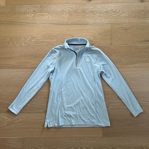 Peter Millar Women&#39;s 1/4 Zip Sun Protection Long Sleeve Pullover Shirt Blue - £34.39 GBP