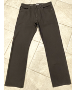 DL1961 Men&#39;s Avery Modern Straight Forester Pants Jeans Green 34x31 (Tag... - $29.19