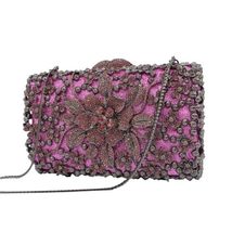 FAykes Evening Bag for Women Crystal Purse Rhinestone Clutch Purses Evening Hand - £93.72 GBP