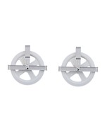 2 Pack Clothesline Pulley Weather Resistant 5 Inch Aluminum Axle Rustproof - $314.61 MXN