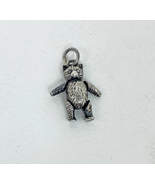 Movable Bear Pendant 925 Sterling Silver, Handmade Jewelry Gifts For Bea... - £30.44 GBP