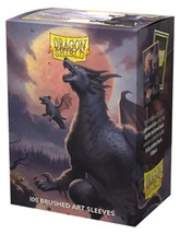 Arcane Tinmen Dragon Shields: (100) Brushed Art - Halloween 2023 (DISPLAY 10) - £12.86 GBP