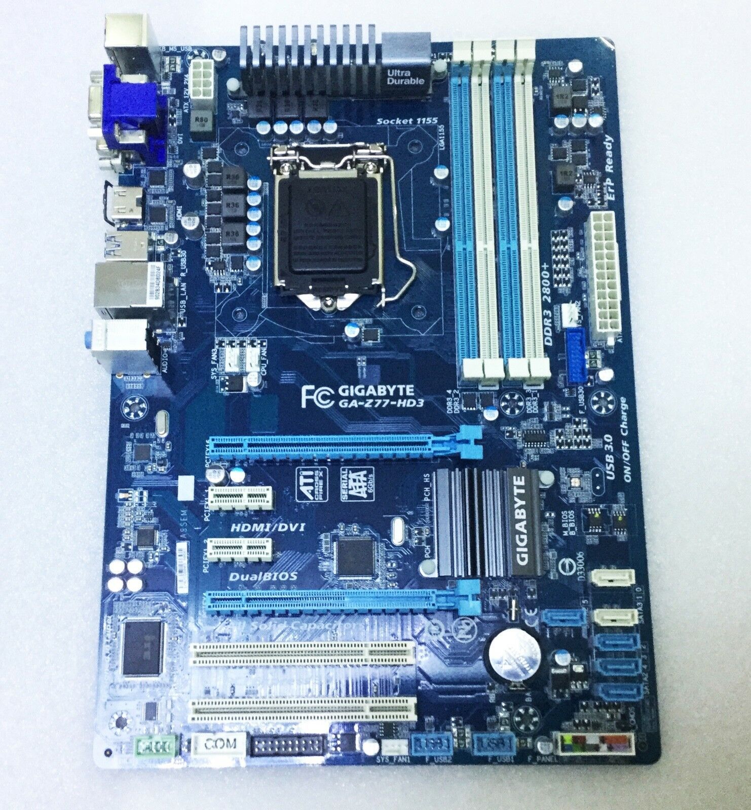 Primary image for GIGABYTE GA-Z77-HD3 Intel Z77 Express LGA 1155 Motherboard DDR3