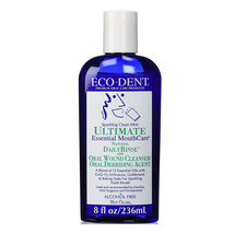 Ecodent Daily Rinse Ultimate Essential Mouth Care, Sparkling Clean Mint, 8 Ounce - £10.70 GBP