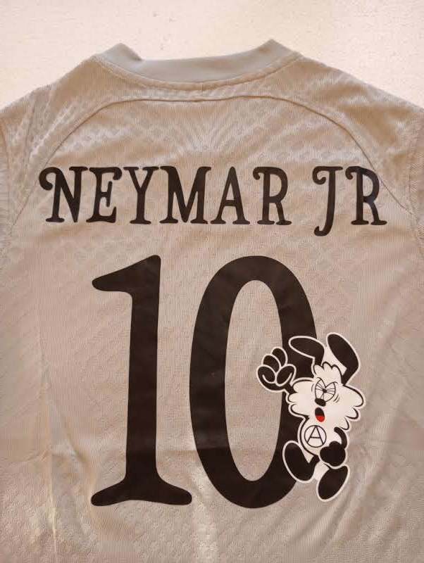 Neymar Jr PSG Paris Saint Germain Verdy Match Slim Away Soccer Jersey 2022-2023 Item image 2