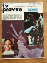 Chicago Sun-Times Tv Prevue | Mary Tyler MOORE-BOLSHOI Ballet | June 27, 1976 - £12.87 GBP