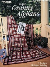 Unique Granny Afghans to crochet/Leisure Arts Leaflet 957 - £6.32 GBP