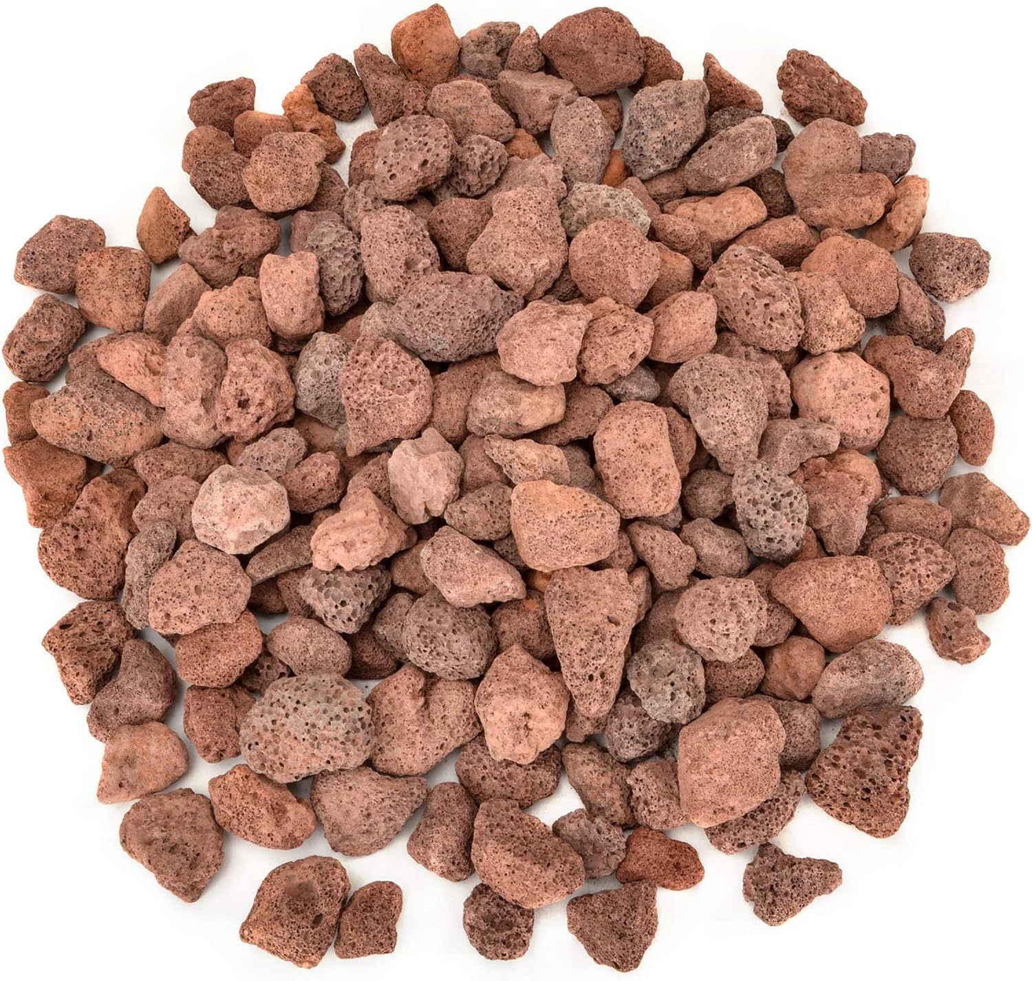 Stanbroil Red Lava Rock Granules For Gas Log Sets And Fireplaces - 10, 2&quot;). - $29.99