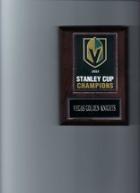 VEGAS GOLDEN KNIGHTS PLAQUE CHAMPIONS CHAMPS HOCKEY NHL - $4.94