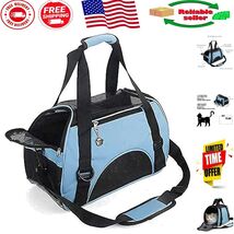 Lightweight Portable Pet Bag for Small Dogs &amp; Cats - Folding Travel Carrier - $38.37 CAD