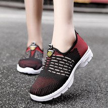 Women Mesh Casual Loafers Breathable Slip-on Shoes Soft Running Shoes Gym Shoes - £32.06 GBP