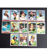 1979 &amp; 1980 O-Pee-Chee OPC San Diego Padres Baseball Card Lot NM+ (13 Ca... - £11.79 GBP