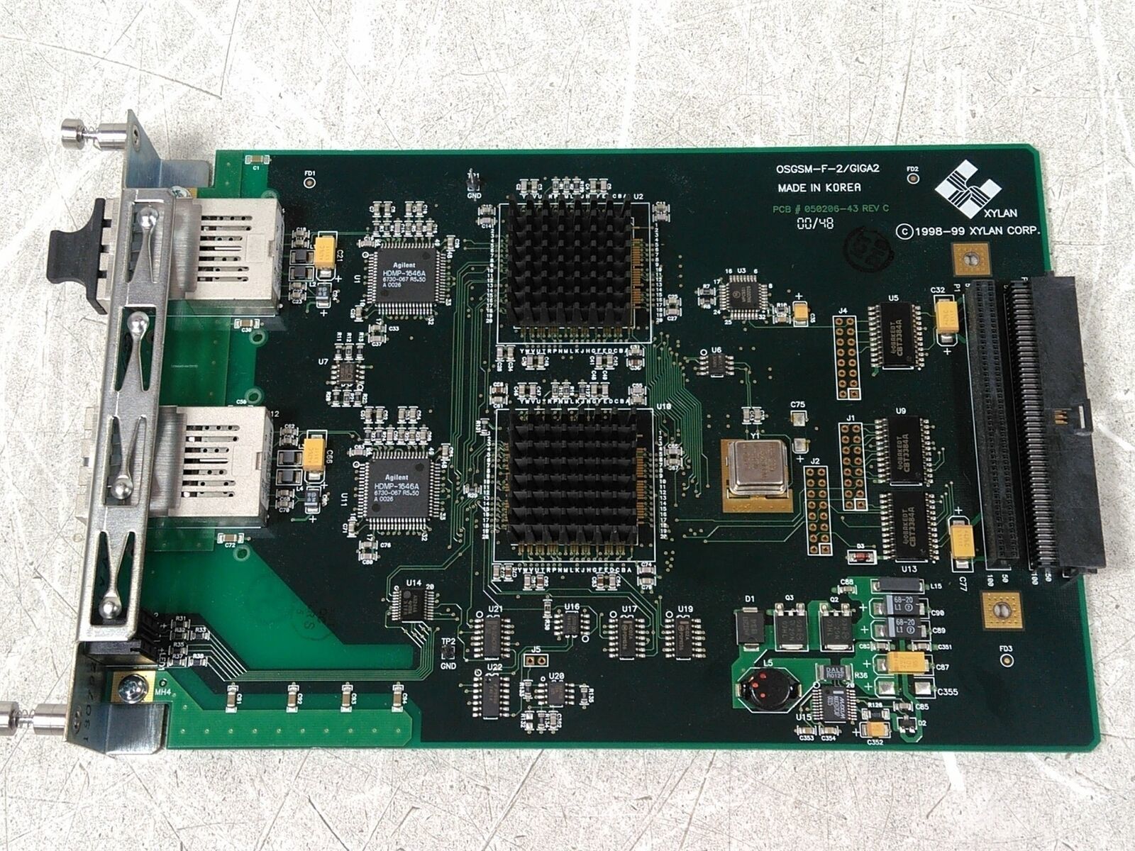 Defective Xylan OSGSM-F-2/GIGA2 Gigabit GSM mm Module Card AS-IS - $62.13
