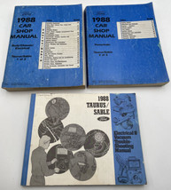 1988 Ford Taurus Mercury Sable Shop Manual Vol. 1&2 Plus Electrical Book OEM - $18.95