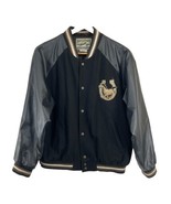 Vintage Steve And Barry&#39;s Bomber Varsity Jacket Mens Size L American Sta... - $29.74 CAD