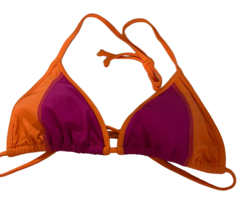 Body Glove Women&#39;s Summer Capital Surfing Tri Bikini Top, Orange/Purple, Small - £18.24 GBP